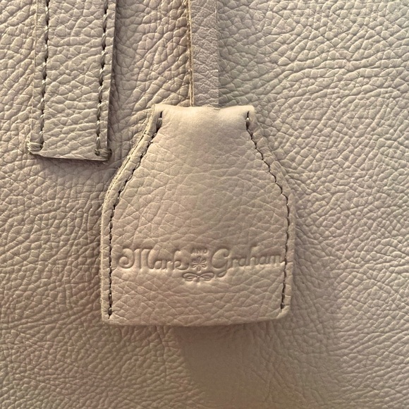 Mark & Graham Blush Daily Tote GENUINE LEATHER in AMAZING shape!! - Picture 5 of 11